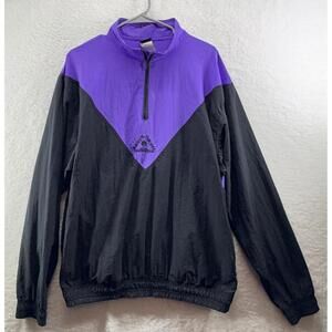 Vintage Above The Rim 90s Windbreaker Tracksuit Top Medium Made In USA